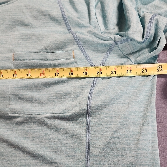 Ariat Teal Long Sleeve Hoodie Size XL - Picture 7 of 9